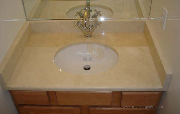 Crema Marfil Marble Bathroom Vanitytops