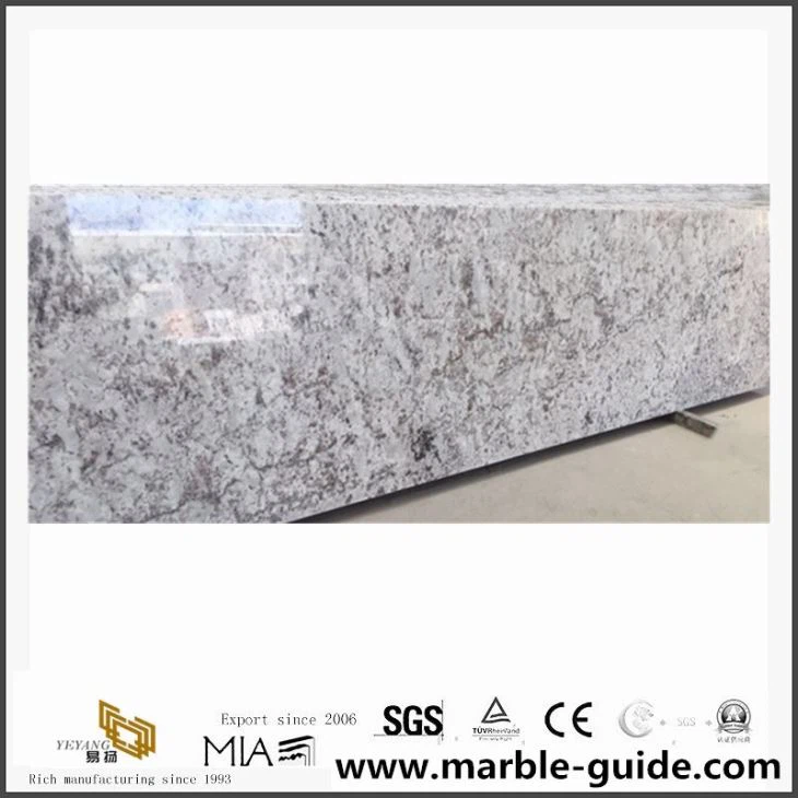 Inexpensive White Countertops, Galaxy White Granite Kitchen Counter